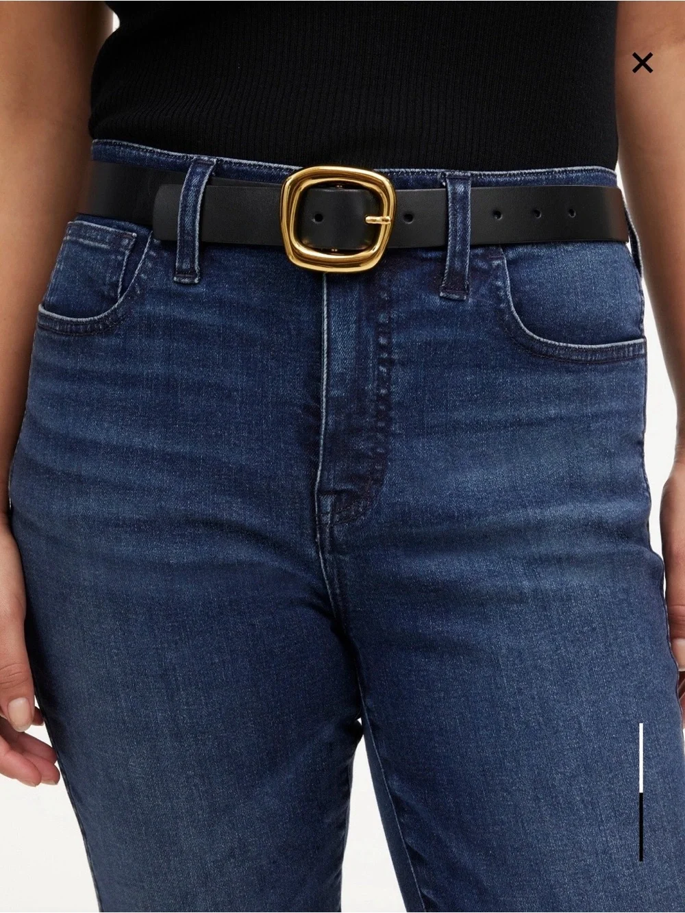 Madewell Sculptural Buckle Belt